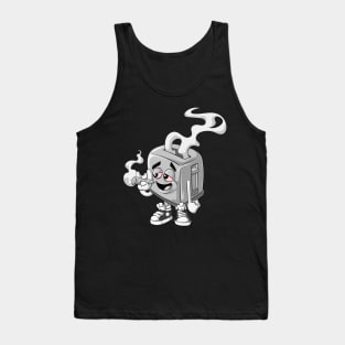 So Toasted Smoking Toaster Tank Top